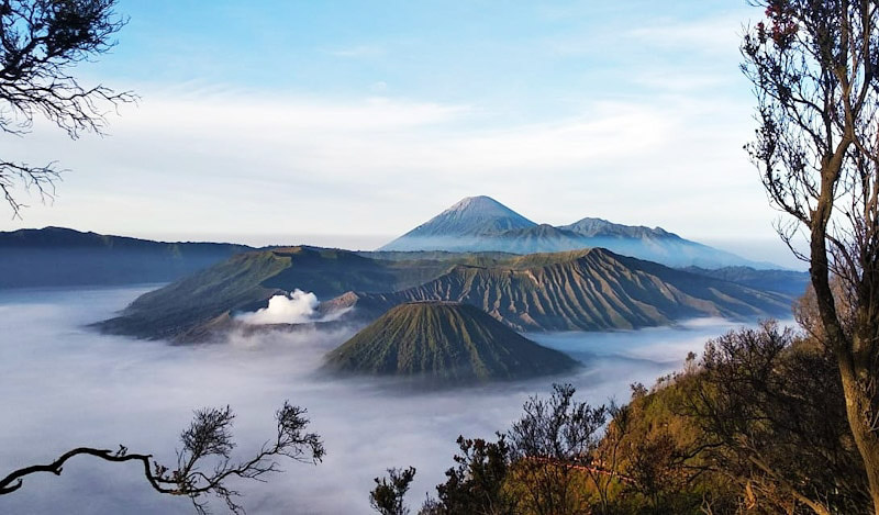 view of mount bromo 1