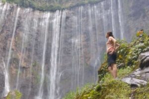this is the picture of tumpak sewu waterfall